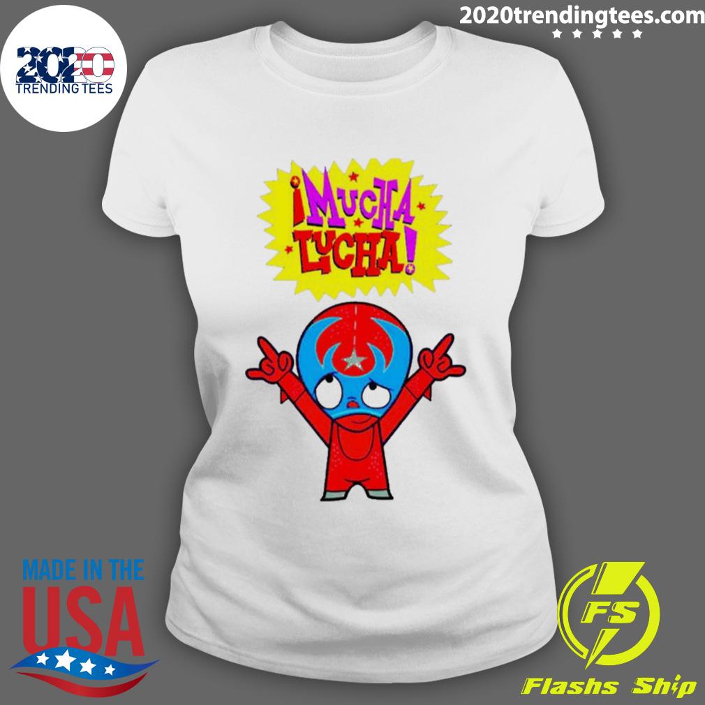 Official rikochet Mucha Lucha Trending - Adult & Kids T-Shirts, Sweatshirts & Hoodies apparel design preview 3