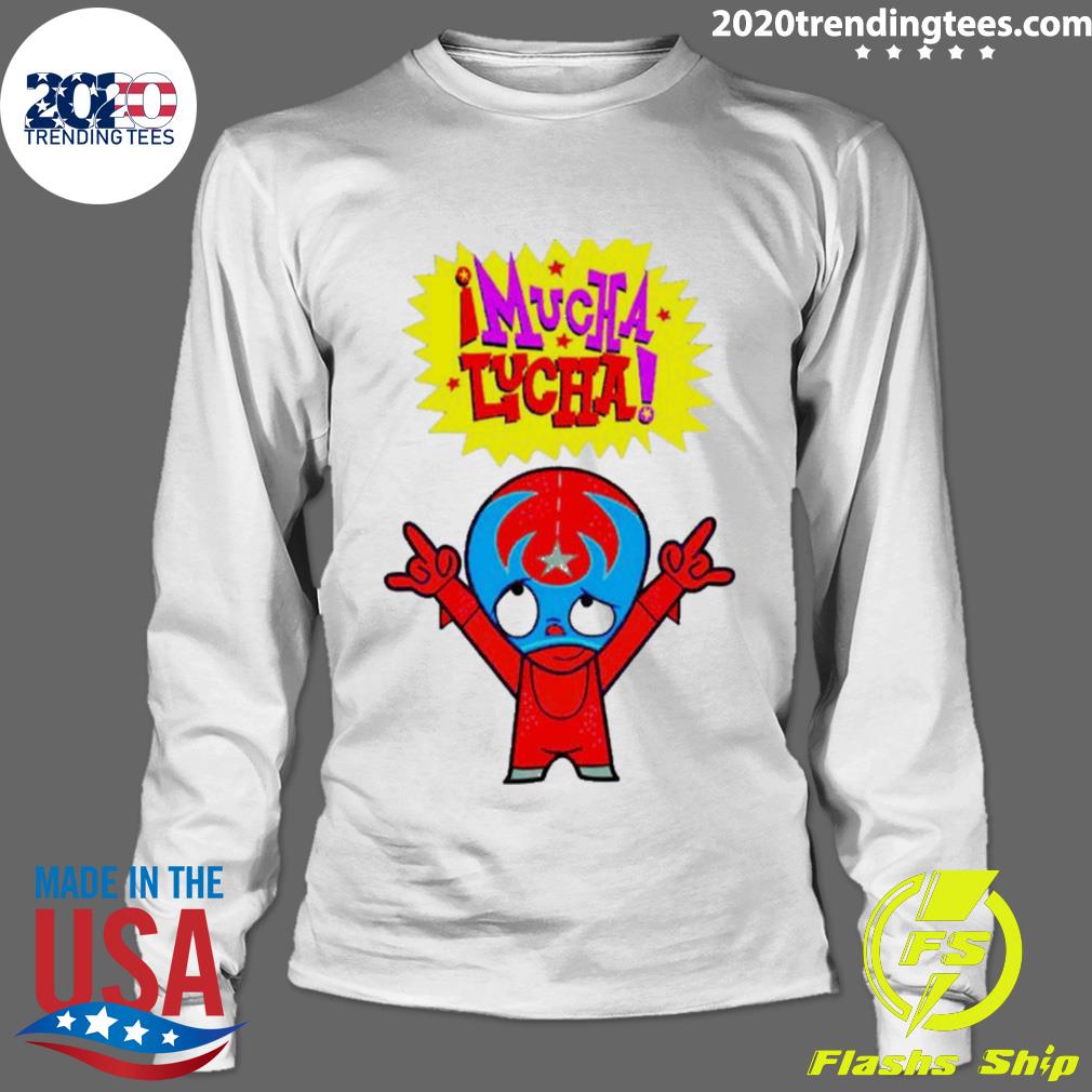 Official rikochet Mucha Lucha Trending - Adult & Kids T-Shirts, Sweatshirts & Hoodies apparel design preview 4