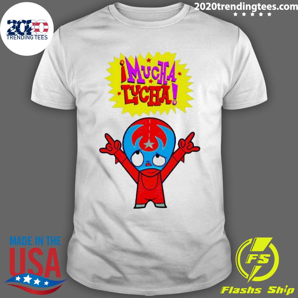 Official rikochet Mucha Lucha Trending - Adult & Kids T-Shirts, Sweatshirts & Hoodies apparel design preview 1