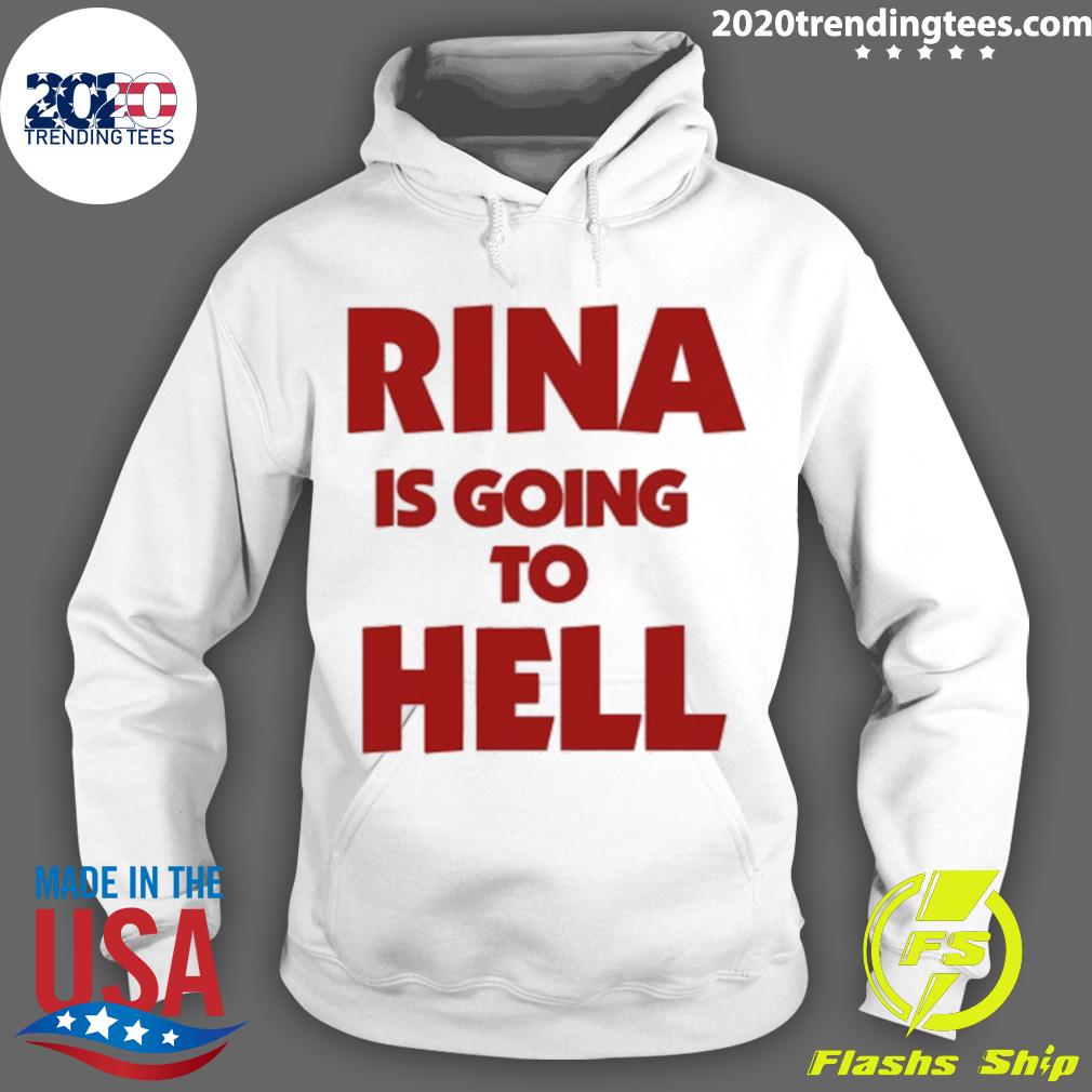 Official rina Is Going To Hell - Adult & Kids T-Shirts, Sweatshirts & Hoodies apparel design preview 2
