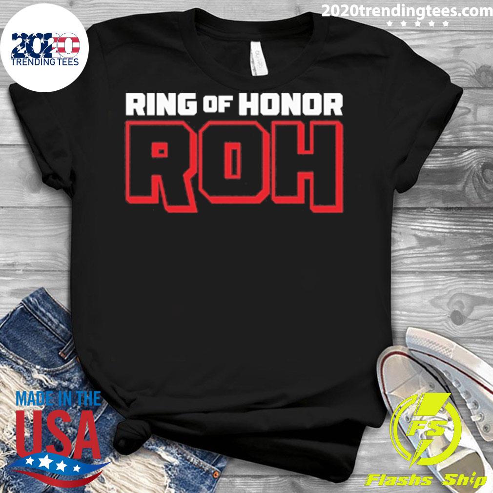 Official ring Of Honor Roh - Adult & Kids T-Shirts, Sweatshirts & Hoodies apparel design preview 3