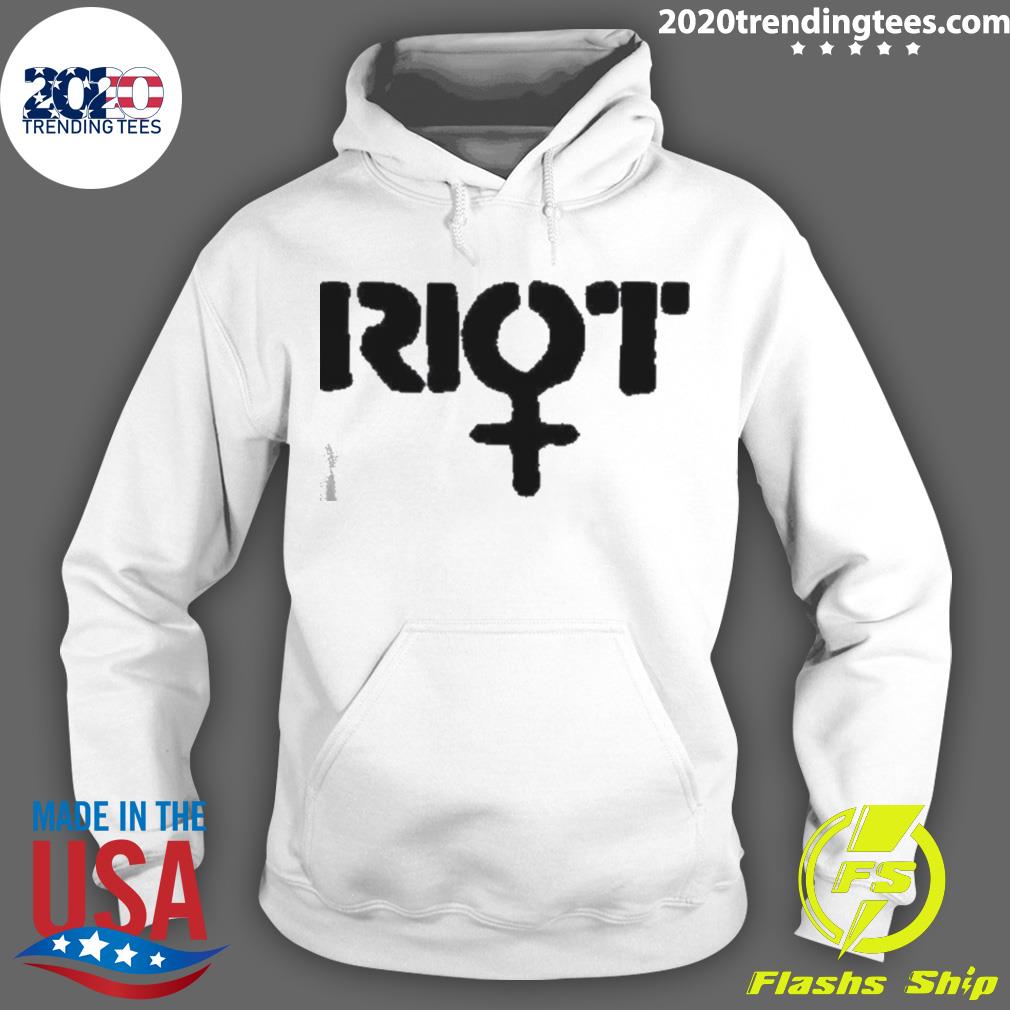 Official riot Anarchy Protest Far Left - Adult & Kids T-Shirts, Sweatshirts & Hoodies apparel design preview 2