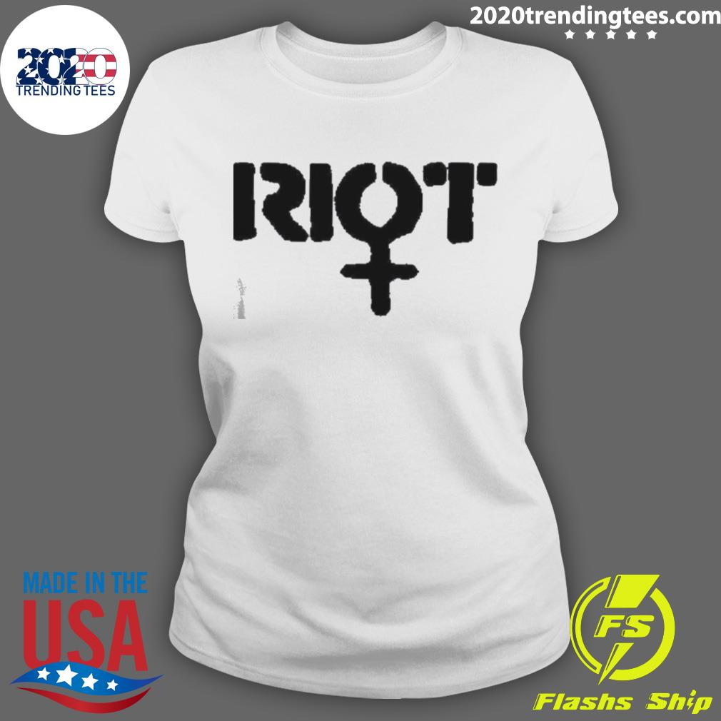 Official riot Anarchy Protest Far Left - Adult & Kids T-Shirts, Sweatshirts & Hoodies apparel design preview 3