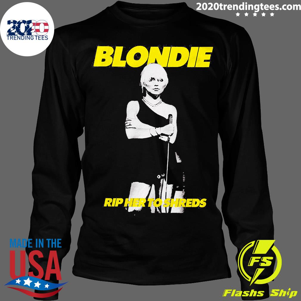 Official Rip Her To Shreds Blondie - Adult & Kids T-Shirts, Sweatshirts & Hoodies apparel design preview 4