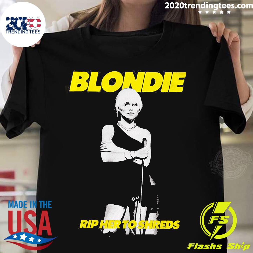 Official Rip Her To Shreds Blondie - Adult & Kids T-Shirts, Sweatshirts & Hoodies apparel design preview 1