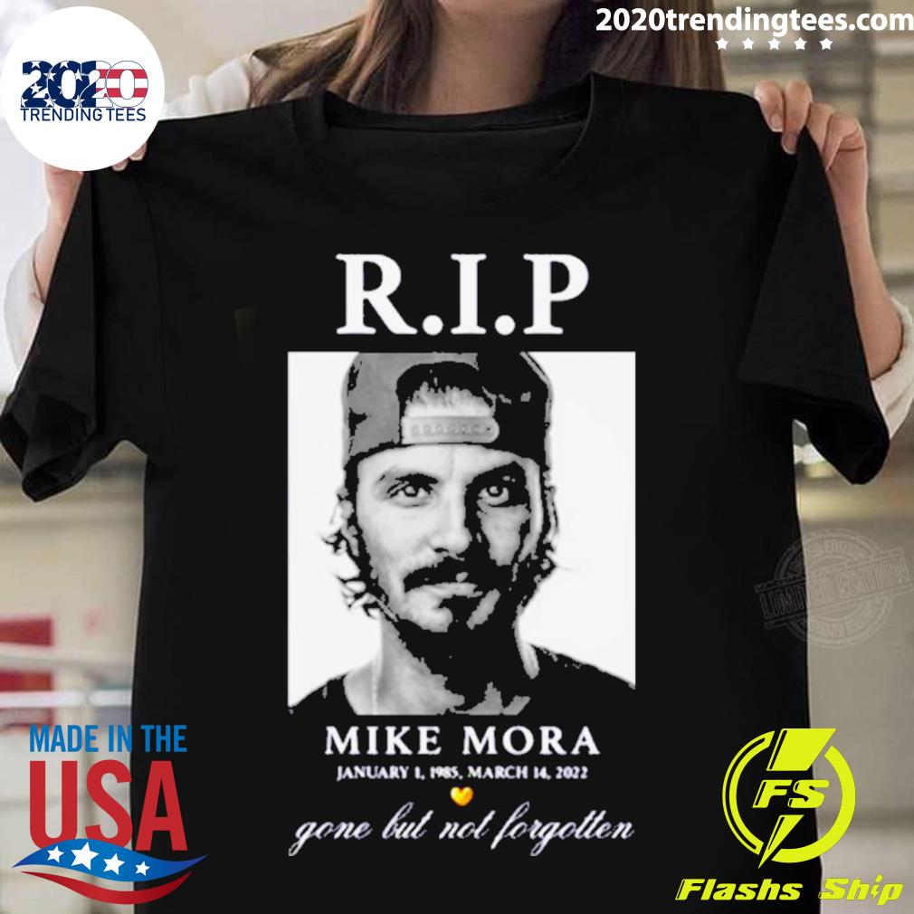 Official rip Mike Mora - Adult & Kids T-Shirts, Sweatshirts & Hoodies apparel design preview 1