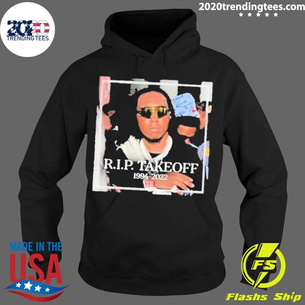 Official rip Takeoff Rapper 1994-2022 - Adult & Kids T-Shirts, Sweatshirts & Hoodies apparel design preview 2
