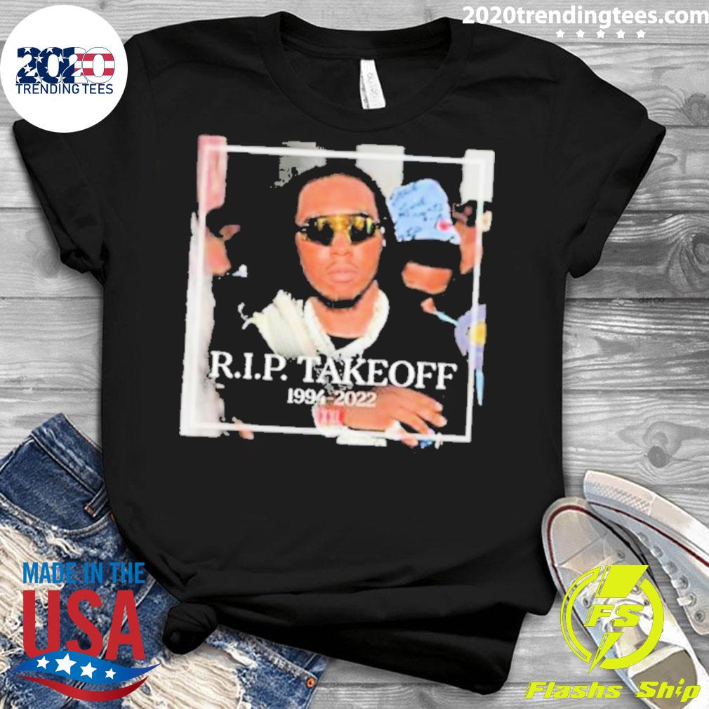 Official rip Takeoff Rapper 1994-2022 - Adult & Kids T-Shirts, Sweatshirts & Hoodies apparel design preview 3