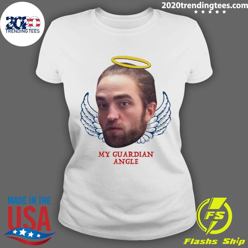 Official robert Pattinson Is My Guardian Angel - Adult & Kids T-Shirts, Sweatshirts & Hoodies apparel design preview 3