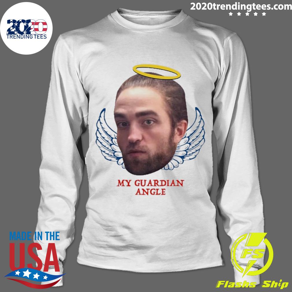 Official robert Pattinson Is My Guardian Angel - Adult & Kids T-Shirts, Sweatshirts & Hoodies apparel design preview 4