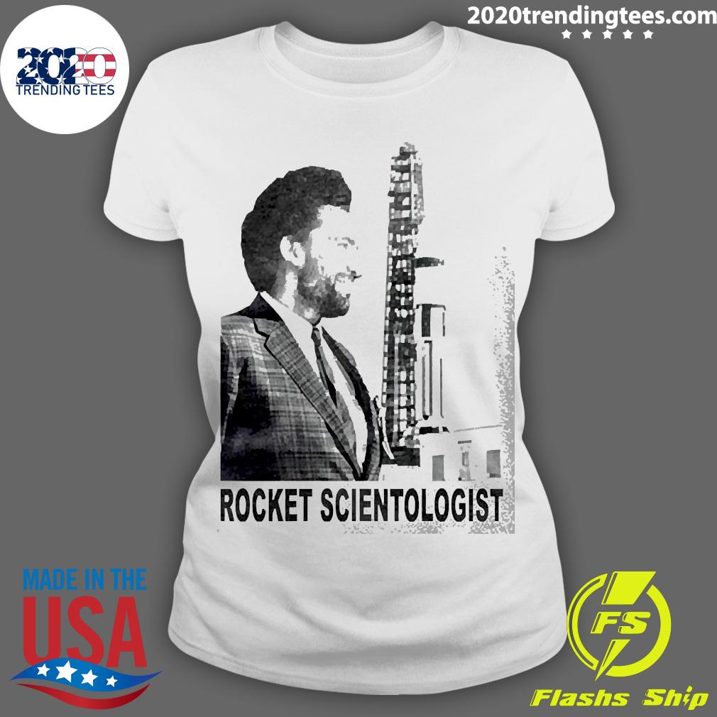 Official Rocket Scientologist - Adult & Kids T-Shirts, Sweatshirts & Hoodies apparel design preview 3