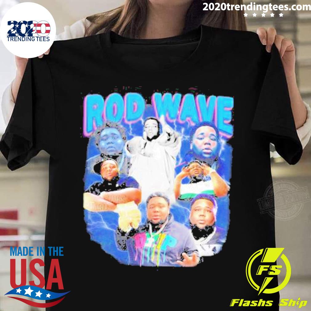 Official rod Wave 2023 - Adult & Kids T-Shirts, Sweatshirts & Hoodies apparel design preview 1