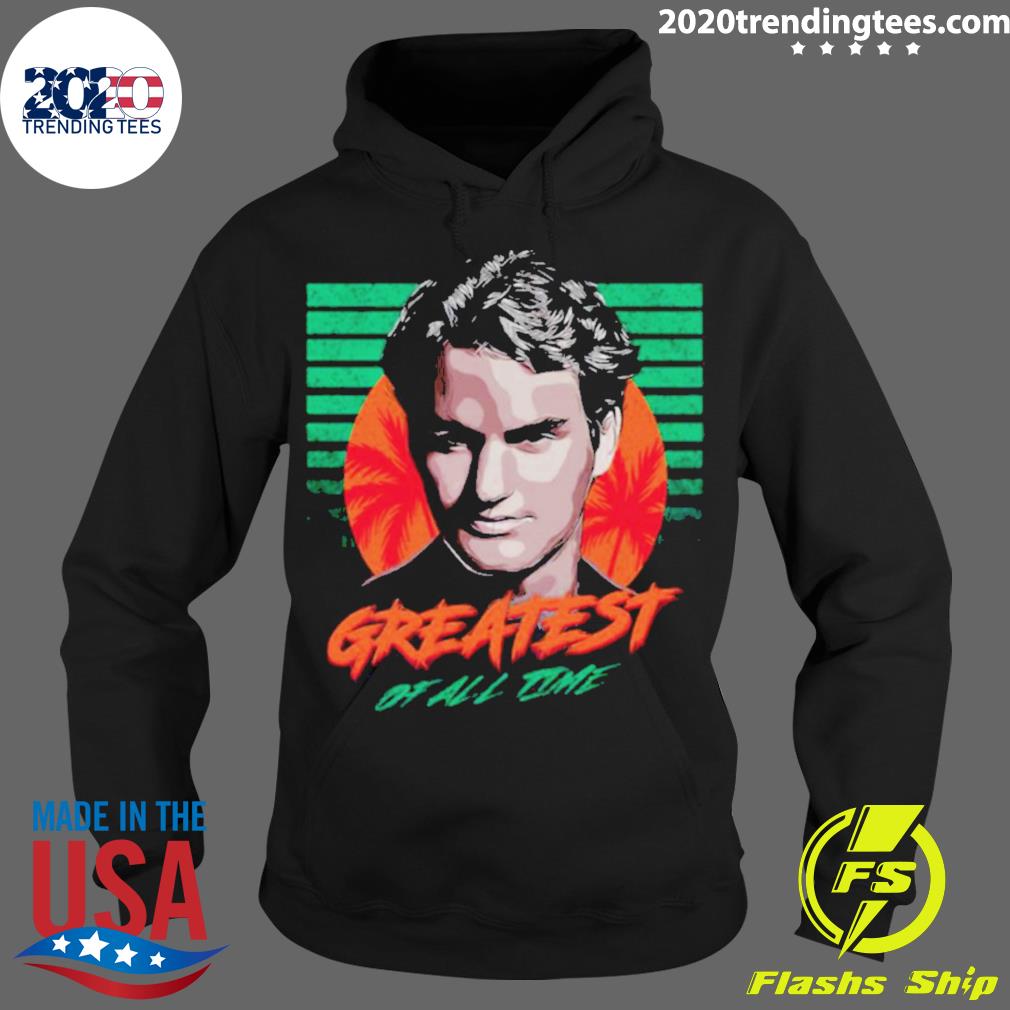 Official roger Federer Goat - Adult & Kids T-Shirts, Sweatshirts & Hoodies apparel design preview 2