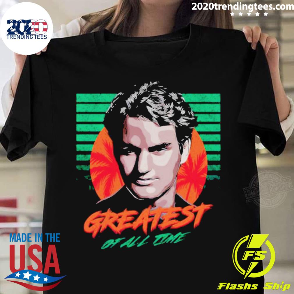 Official roger Federer Goat - Adult & Kids T-Shirts, Sweatshirts & Hoodies apparel design preview 1