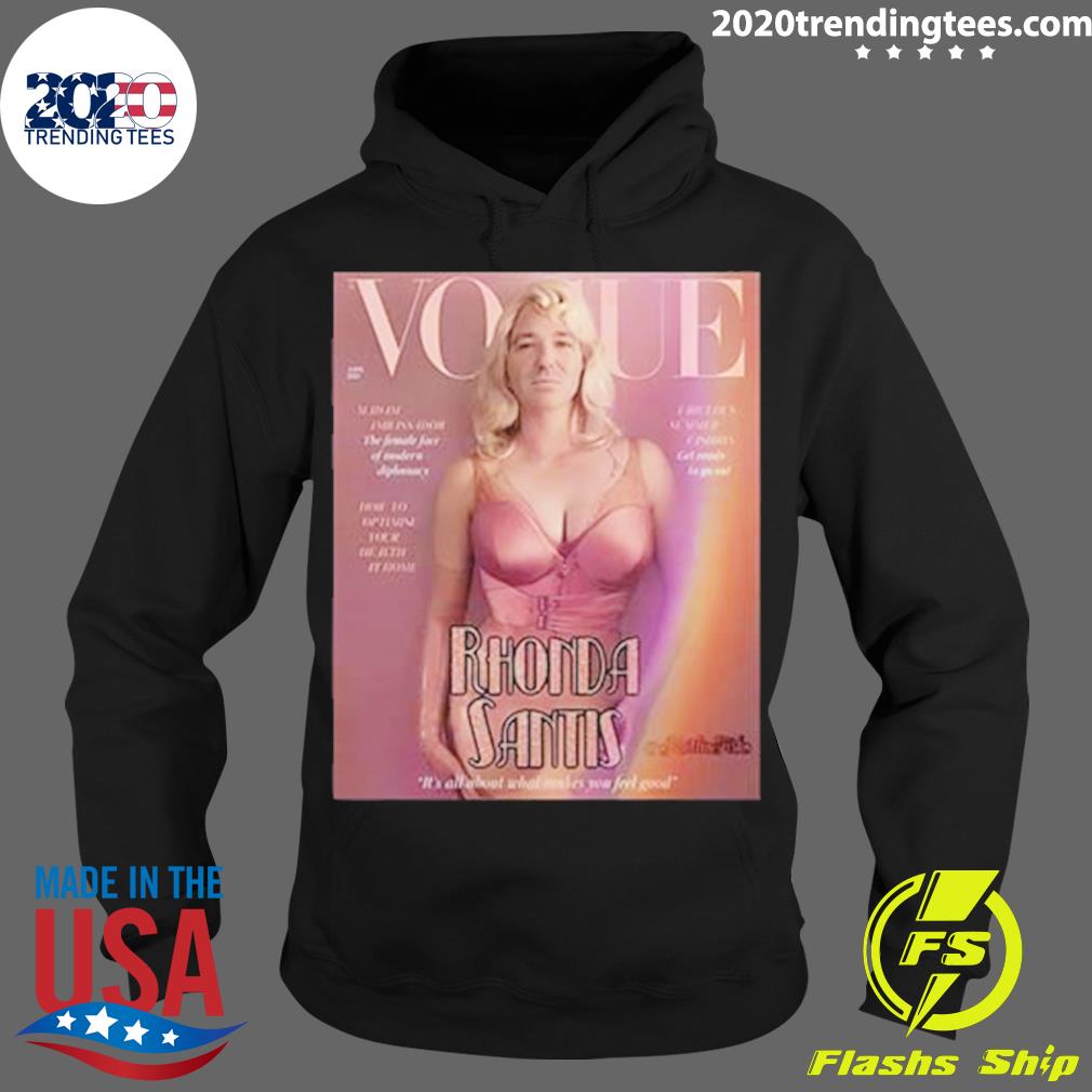 Official ron Desantis Vogue Rhonda Santis - Adult & Kids T-Shirts, Sweatshirts & Hoodies apparel design preview 2