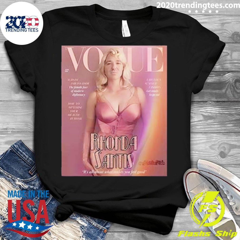 Official ron Desantis Vogue Rhonda Santis - Adult & Kids T-Shirts, Sweatshirts & Hoodies apparel design preview 3