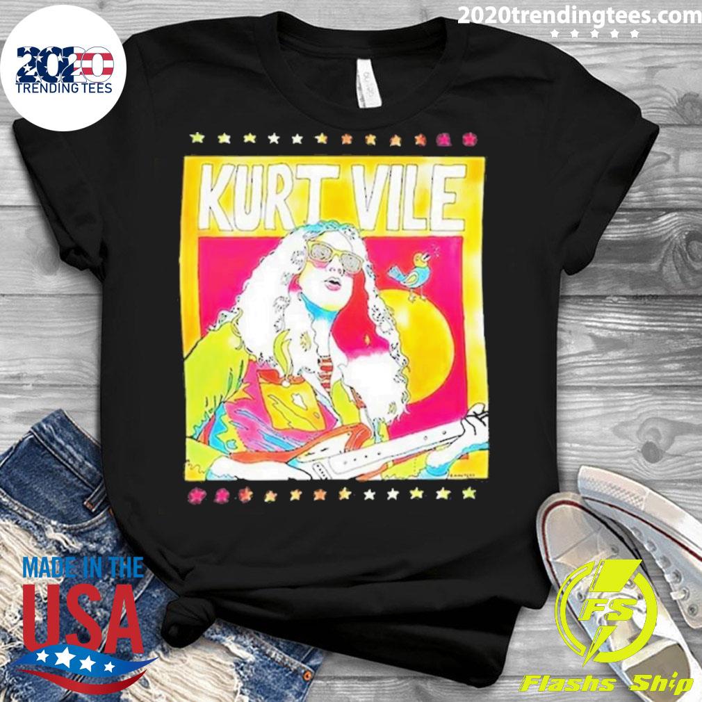 Official runner Ups Kurt Vile - Adult & Kids T-Shirts, Sweatshirts & Hoodies apparel design preview 3