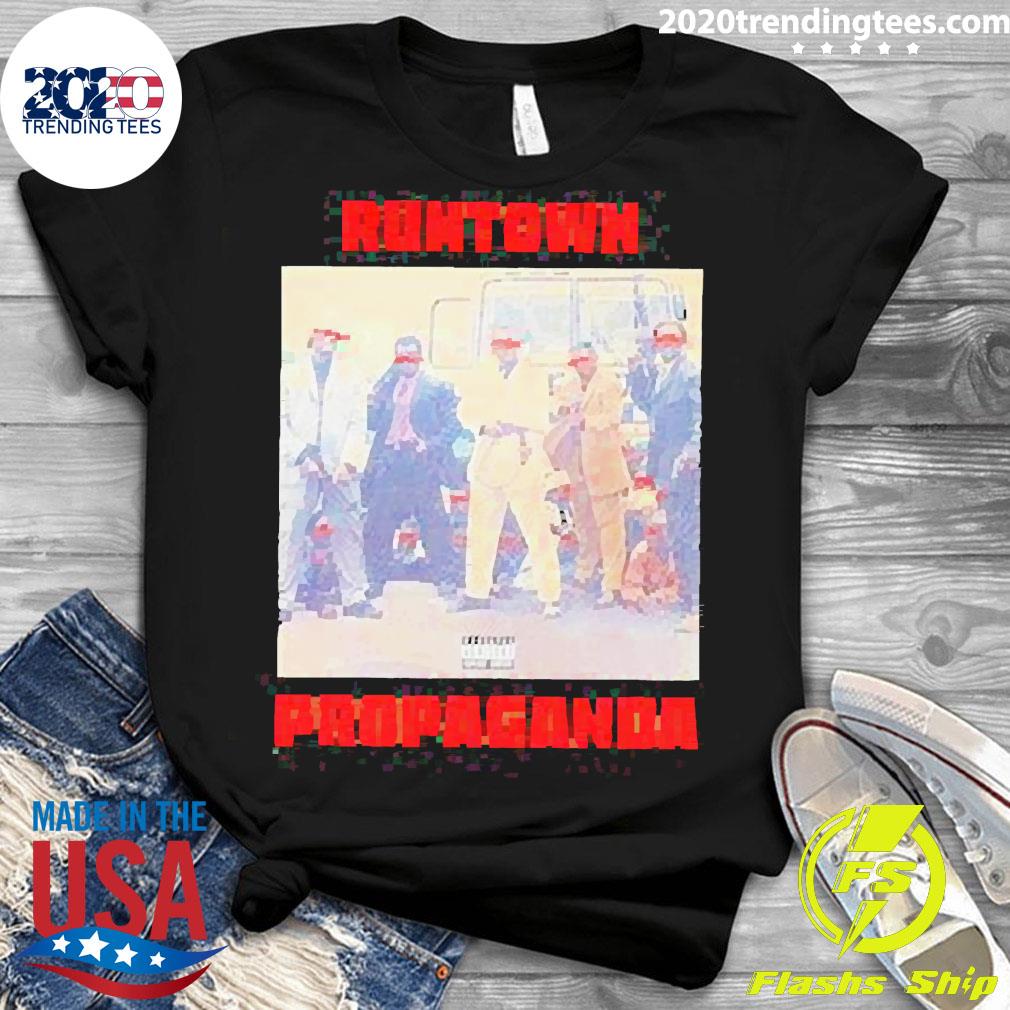 Official runtown Propaganda Cap - Adult & Kids T-Shirts, Sweatshirts & Hoodies apparel design preview 3