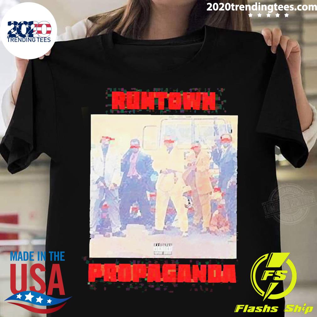 Official runtown Propaganda Cap - Adult & Kids T-Shirts, Sweatshirts & Hoodies apparel design preview 1