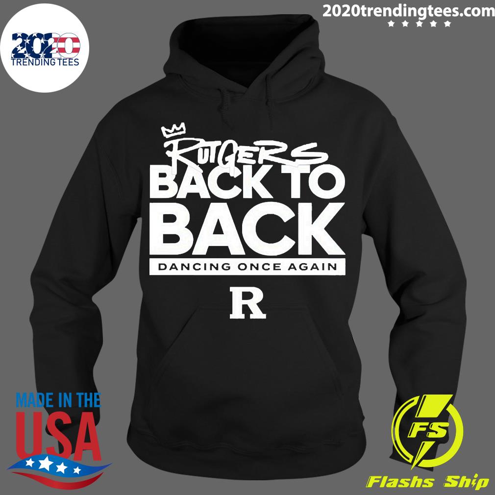 Official rutgers Back To Dancing Once Again - Adult & Kids T-Shirts, Sweatshirts & Hoodies apparel design preview 2
