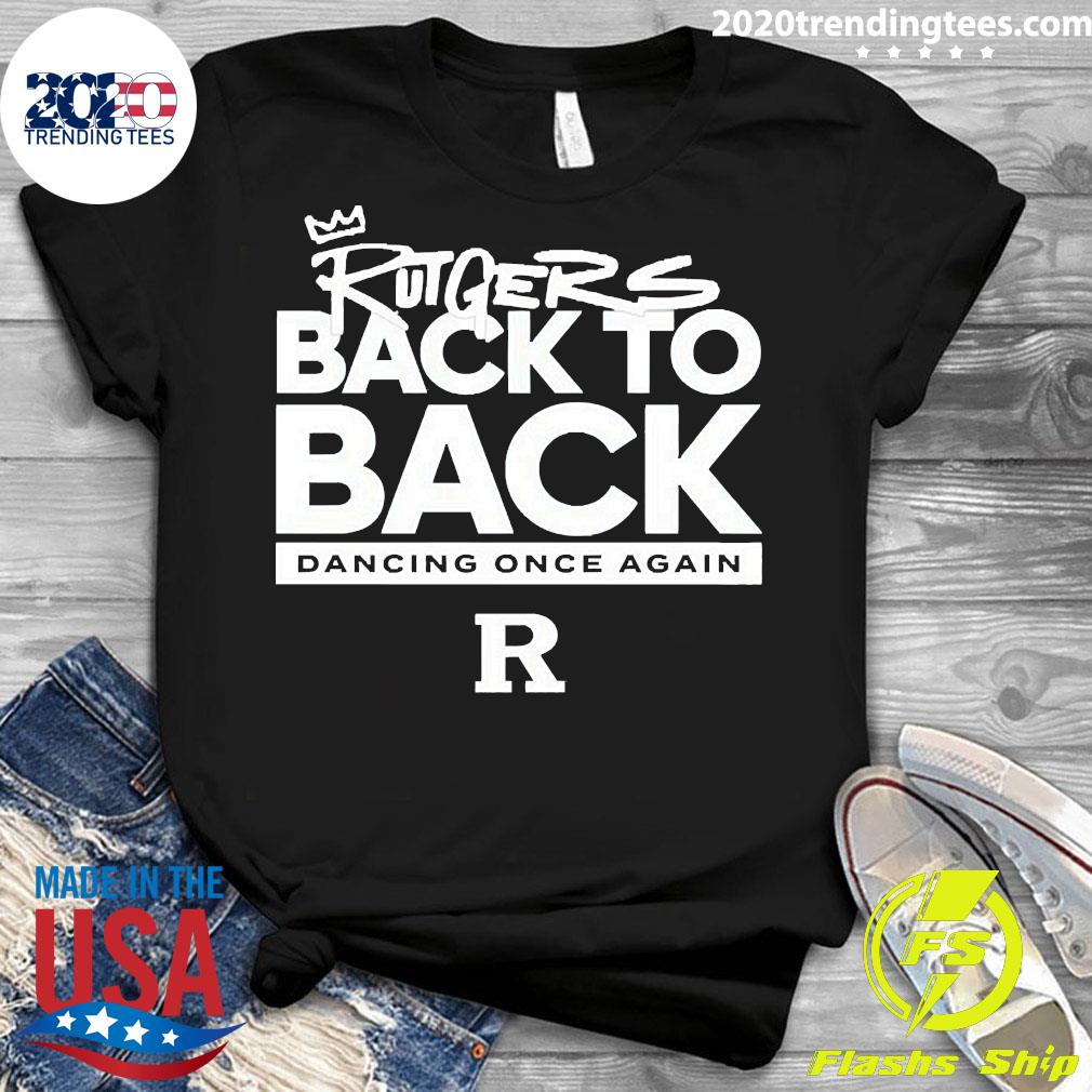 Official rutgers Back To Dancing Once Again - Adult & Kids T-Shirts, Sweatshirts & Hoodies apparel design preview 3