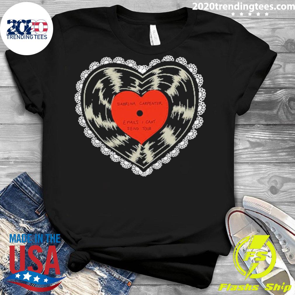 Official sabrina Carpenter Emails I Cant Send Tour - Adult & Kids T-Shirts, Sweatshirts & Hoodies apparel design preview 3