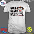 Official sack Master Myles Garrett - Adult & Kids T-Shirts, Sweatshirts & Hoodies apparel design preview 1