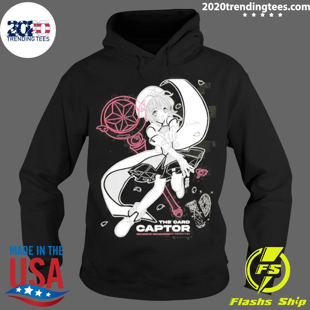 Official sakura The Card Captor - Adult & Kids T-Shirts, Sweatshirts & Hoodies apparel design preview 2