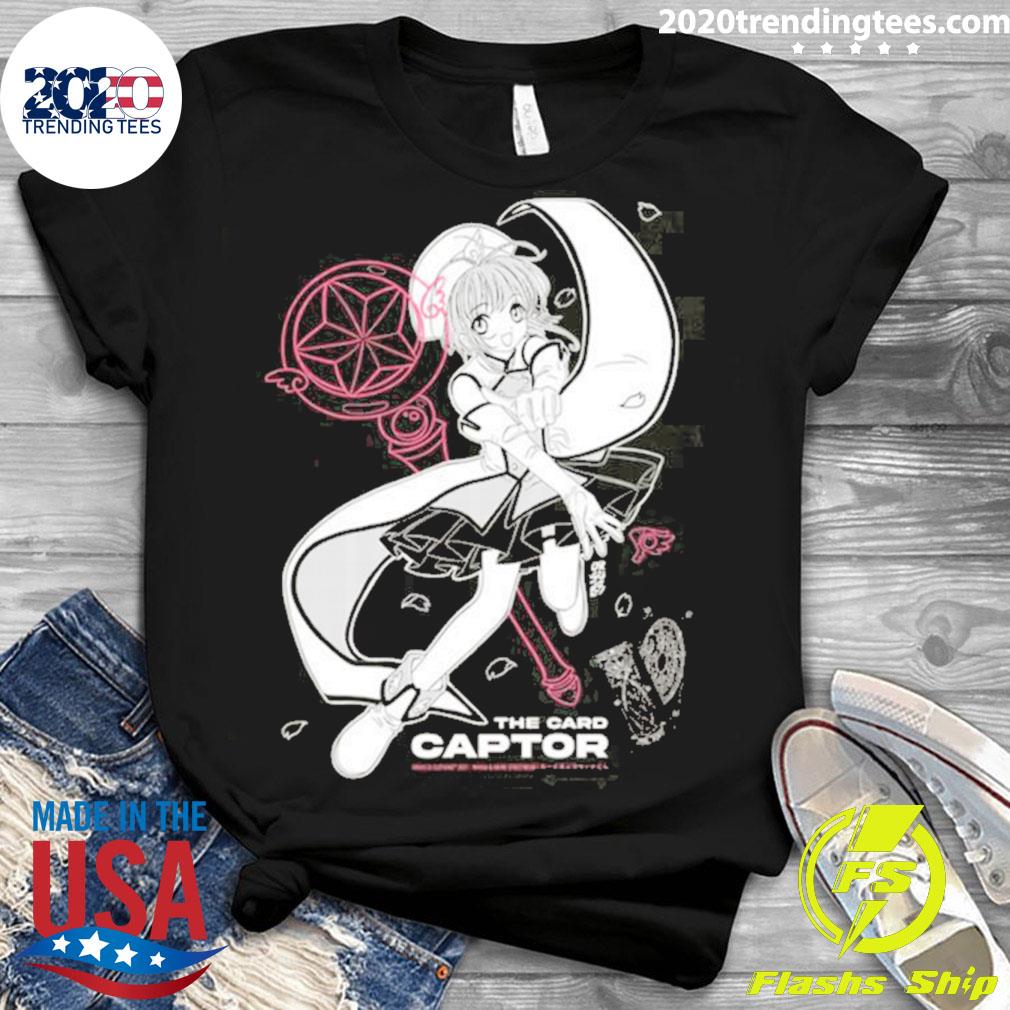 Official sakura The Card Captor - Adult & Kids T-Shirts, Sweatshirts & Hoodies apparel design preview 3
