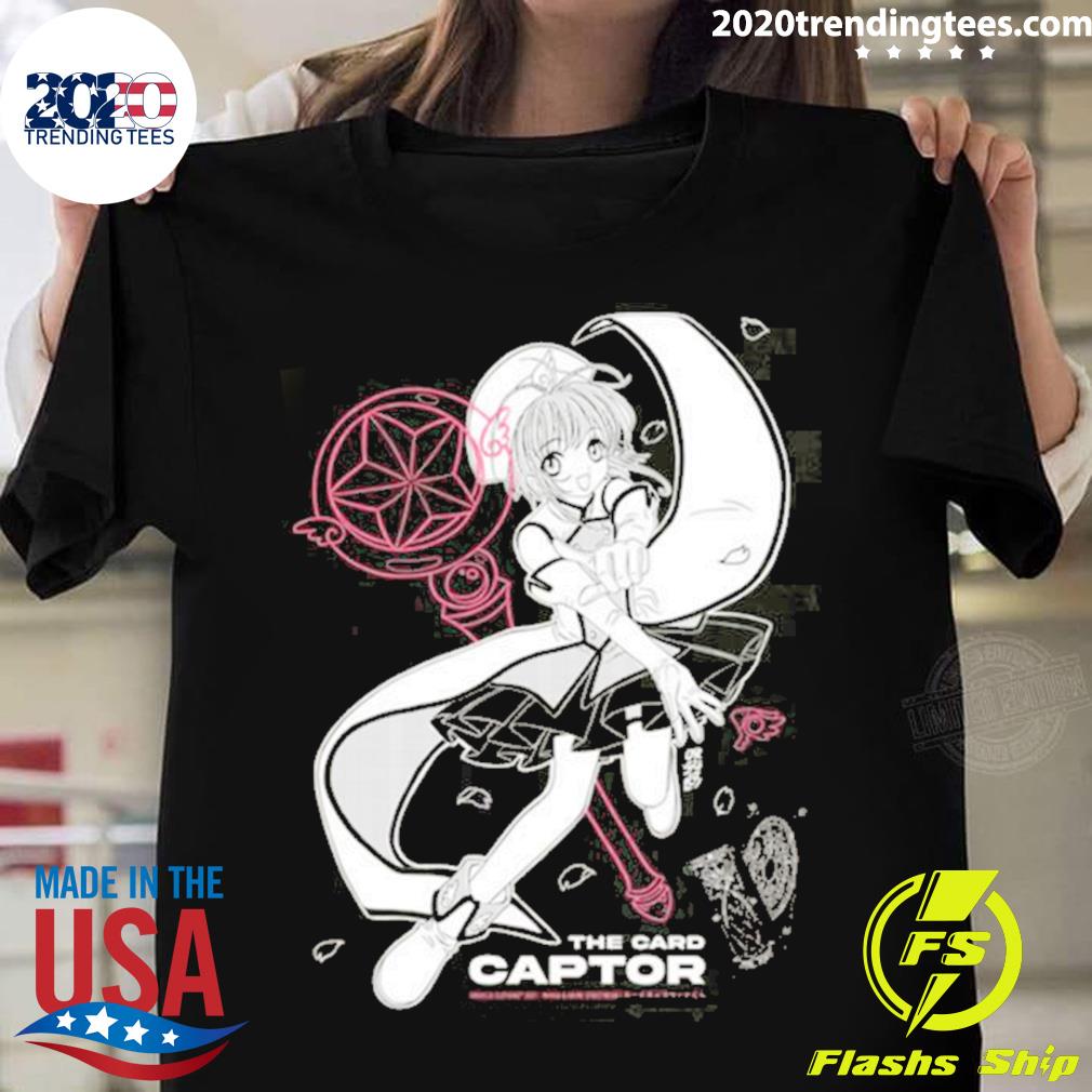Official sakura The Card Captor - Adult & Kids T-Shirts, Sweatshirts & Hoodies apparel design preview 1