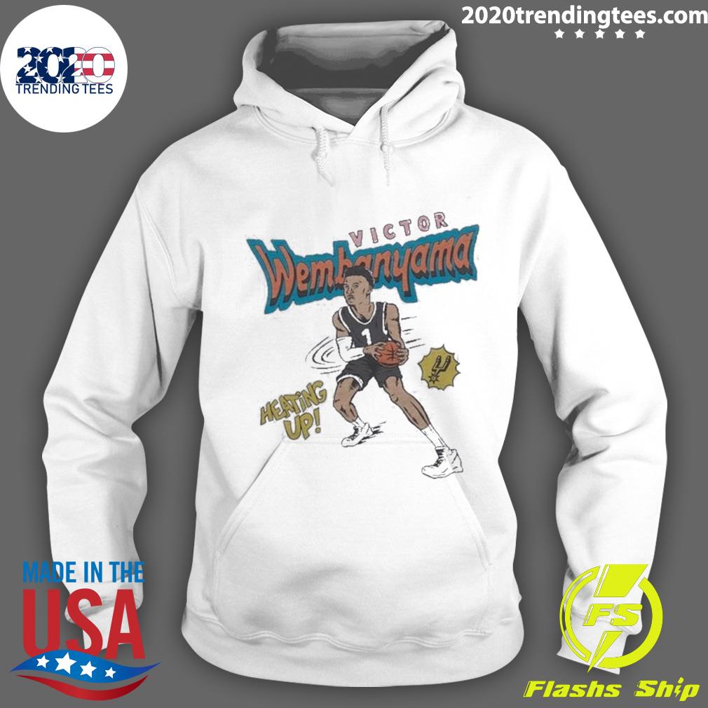 Official san Antonio Spurs Comic Book Victor - Adult & Kids T-Shirts, Sweatshirts & Hoodies apparel design preview 2