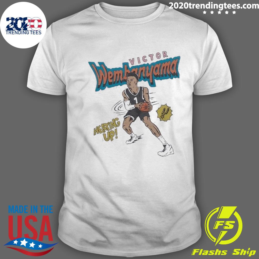 Official san Antonio Spurs Comic Book Victor - Adult & Kids T-Shirts, Sweatshirts & Hoodies apparel design preview 1