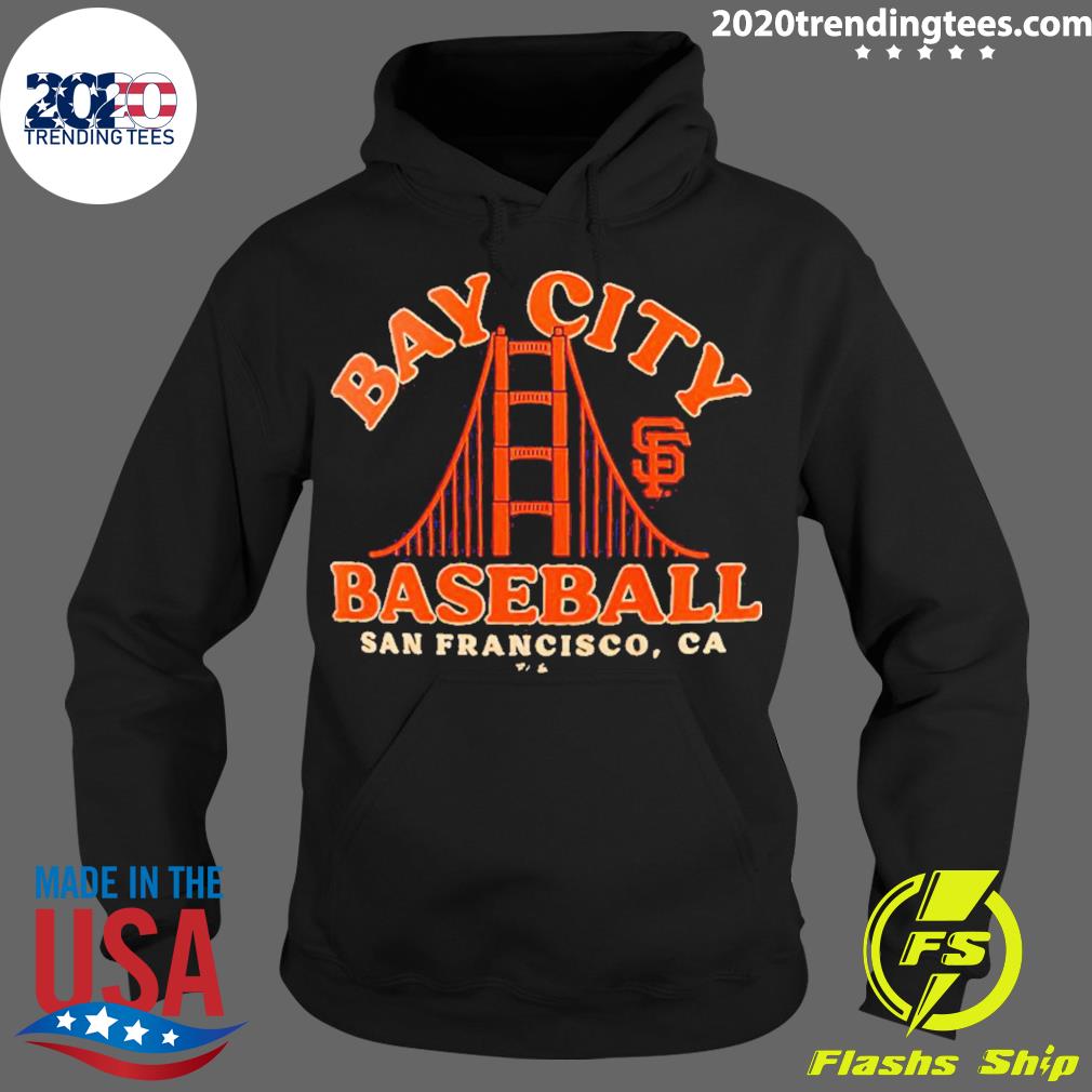 Official san Francisco Giants Bay City Baseball - Adult & Kids T-Shirts, Sweatshirts & Hoodies apparel design preview 2