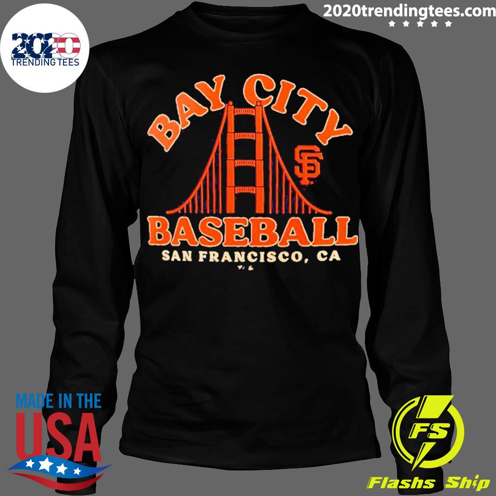 Official san Francisco Giants Bay City Baseball - Adult & Kids T-Shirts, Sweatshirts & Hoodies apparel design preview 4
