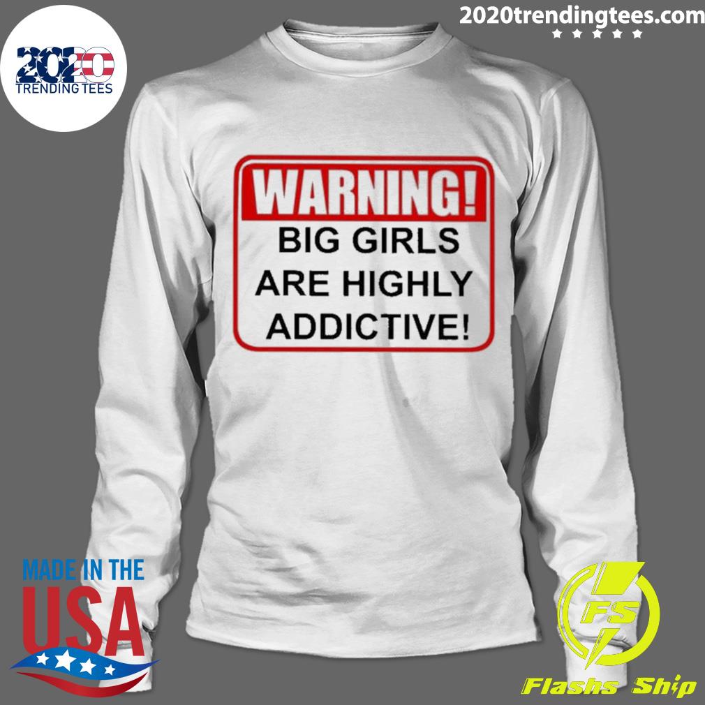 Official sandy Cheeks Warning Big Girls Are Highly - Adult & Kids T-Shirts, Sweatshirts & Hoodies apparel design preview 4