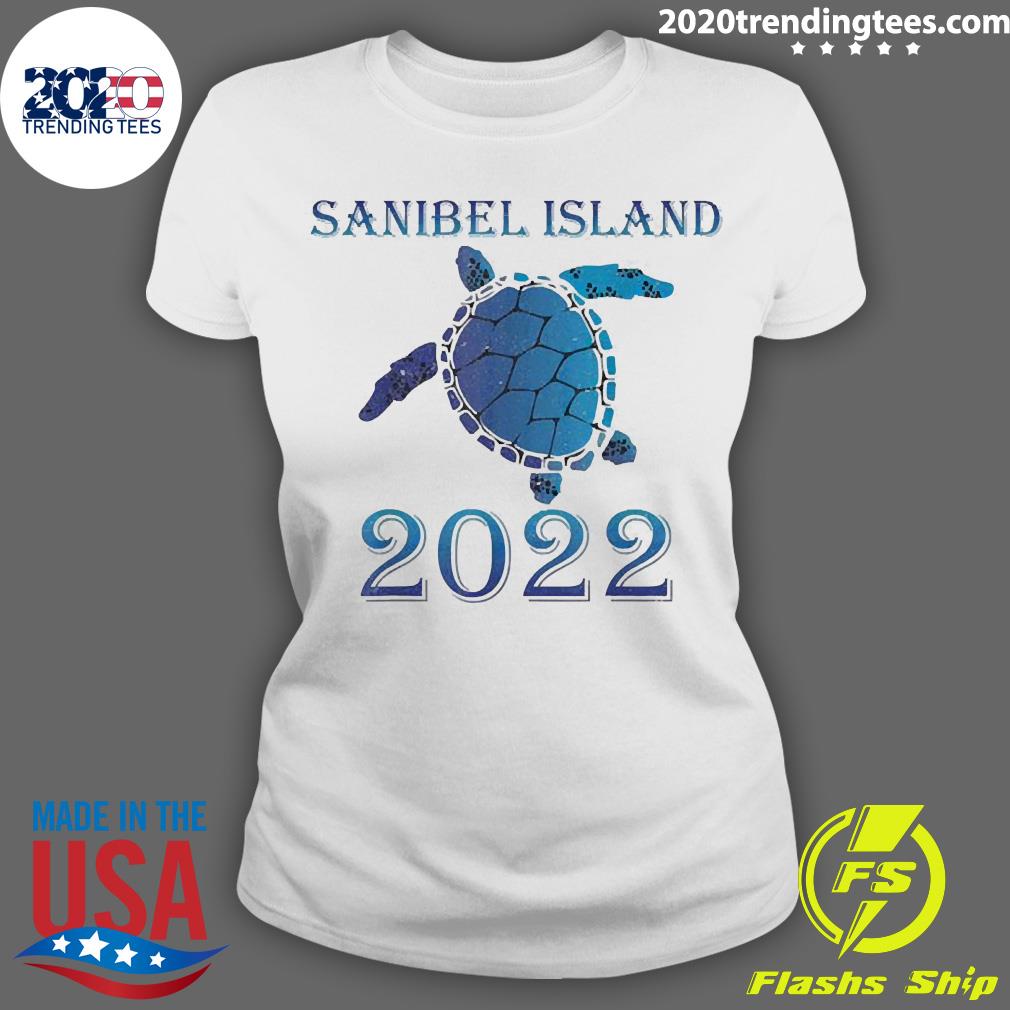 Official Sanibel Island Florida Spring Break 2022 Sea - Adult & Kids T-Shirts, Sweatshirts & Hoodies apparel design preview 3