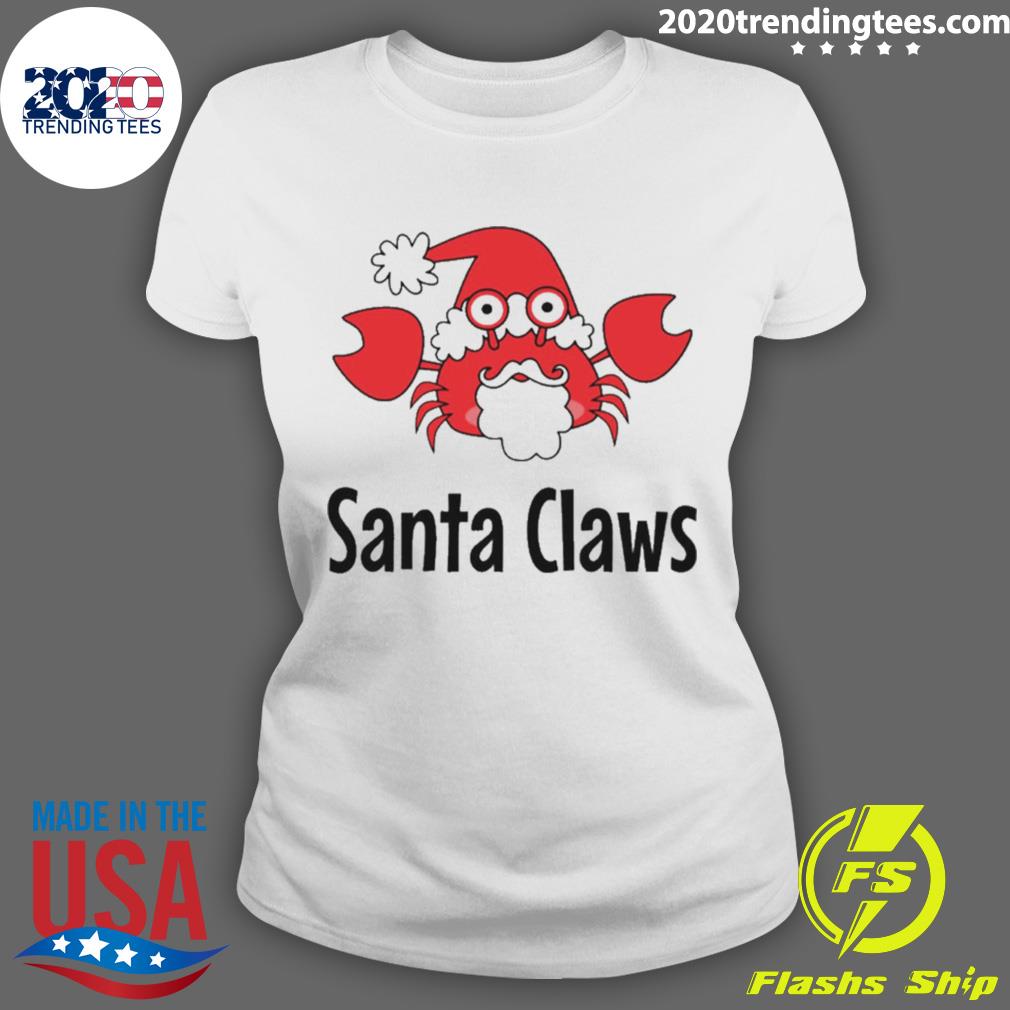 Official santa Claws Crab - Adult & Kids T-Shirts, Sweatshirts & Hoodies apparel design preview 3