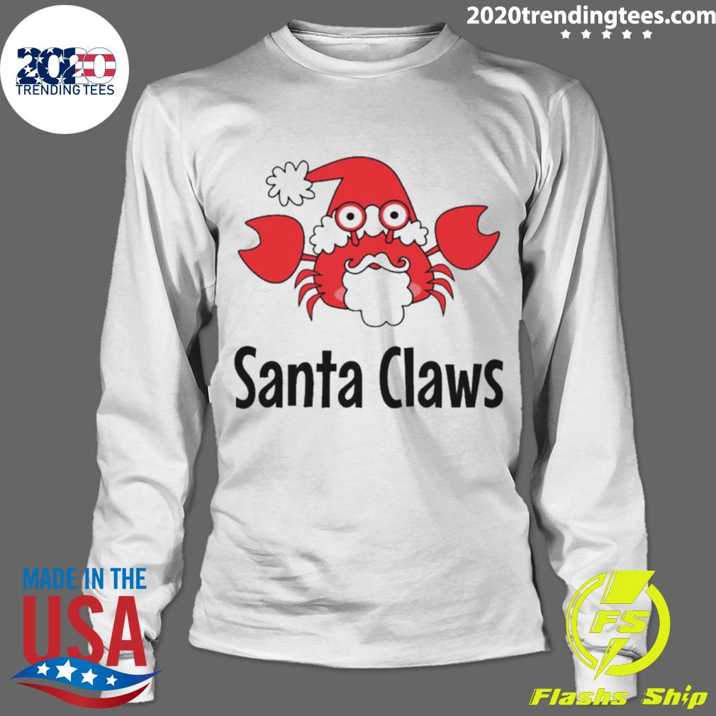 Official santa Claws Crab - Adult & Kids T-Shirts, Sweatshirts & Hoodies apparel design preview 4