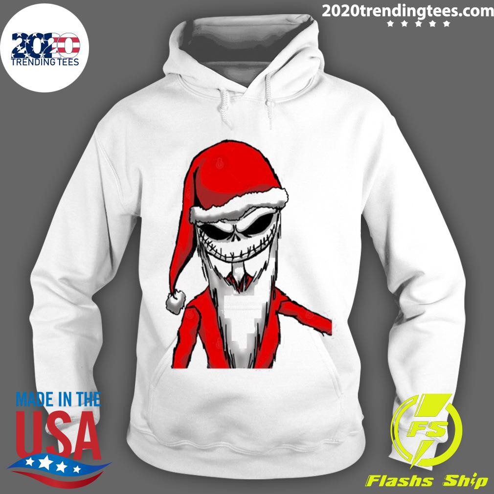 Official santa Jack Nightmare Before Christmas - Adult & Kids T-Shirts, Sweatshirts & Hoodies apparel design preview 2