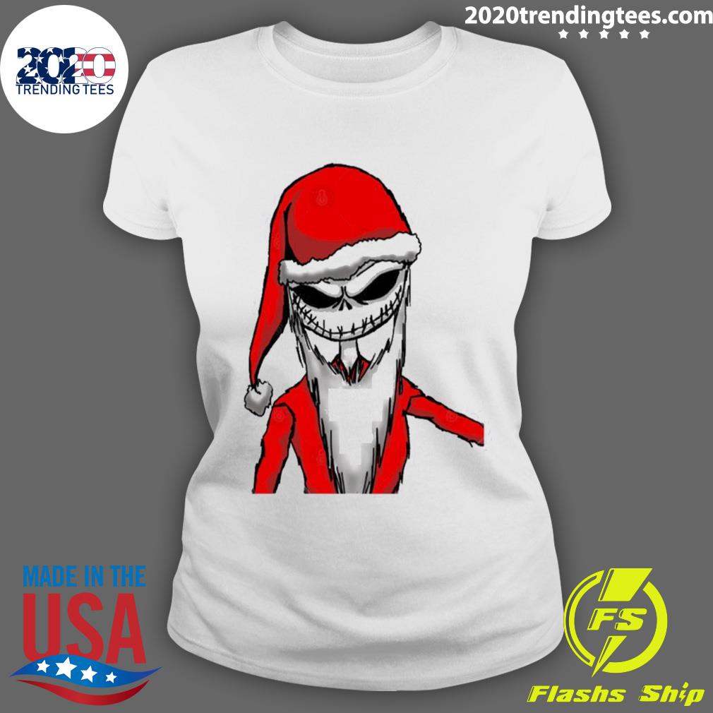 Official santa Jack Nightmare Before Christmas - Adult & Kids T-Shirts, Sweatshirts & Hoodies apparel design preview 3