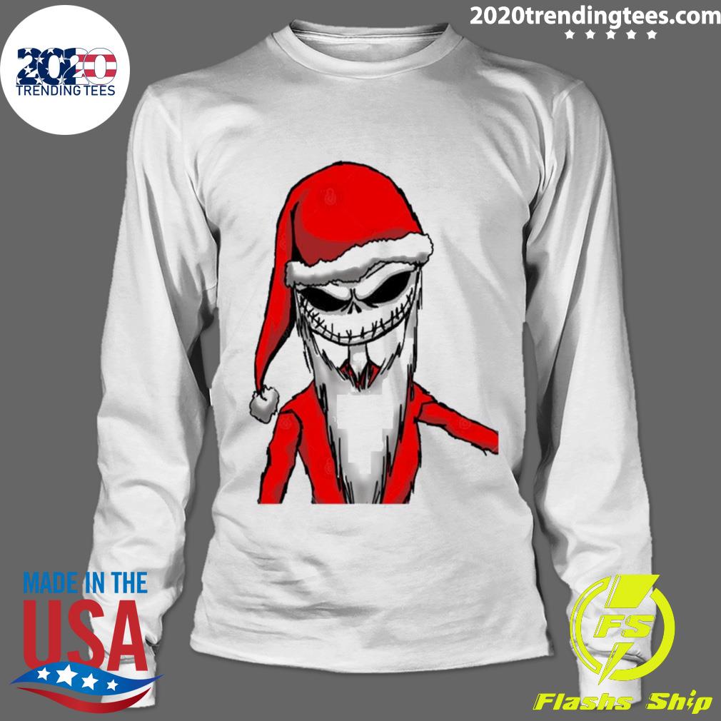 Official santa Jack Nightmare Before Christmas - Adult & Kids T-Shirts, Sweatshirts & Hoodies apparel design preview 4