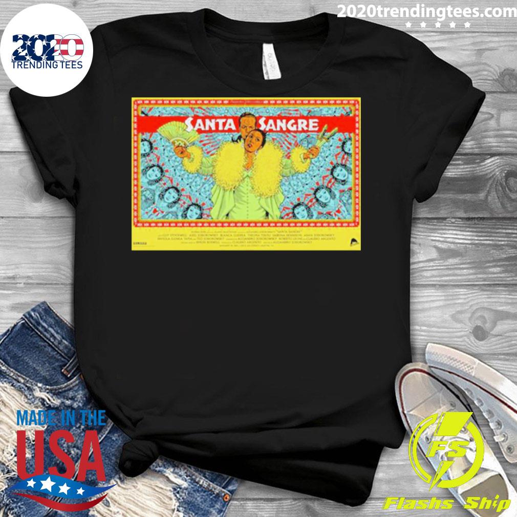 Official santa Sangre Alejandro Jodorowsky - Adult & Kids T-Shirts, Sweatshirts & Hoodies apparel design preview 3