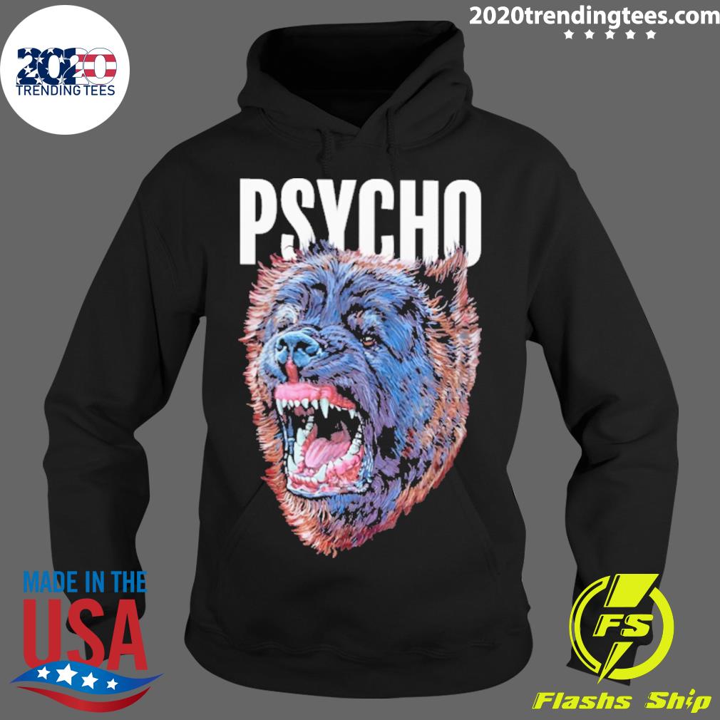 Official santan Psycho Bear - Adult & Kids T-Shirts, Sweatshirts & Hoodies apparel design preview 2
