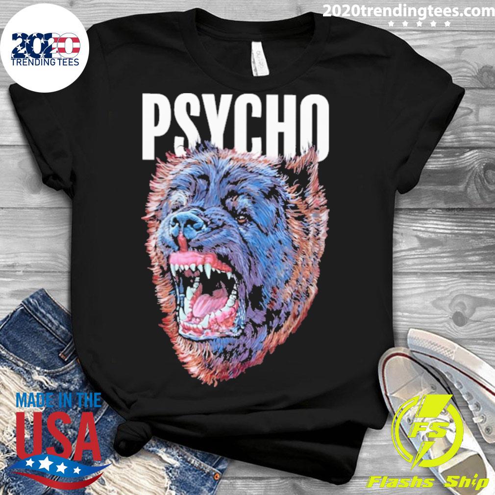 Official santan Psycho Bear - Adult & Kids T-Shirts, Sweatshirts & Hoodies apparel design preview 3