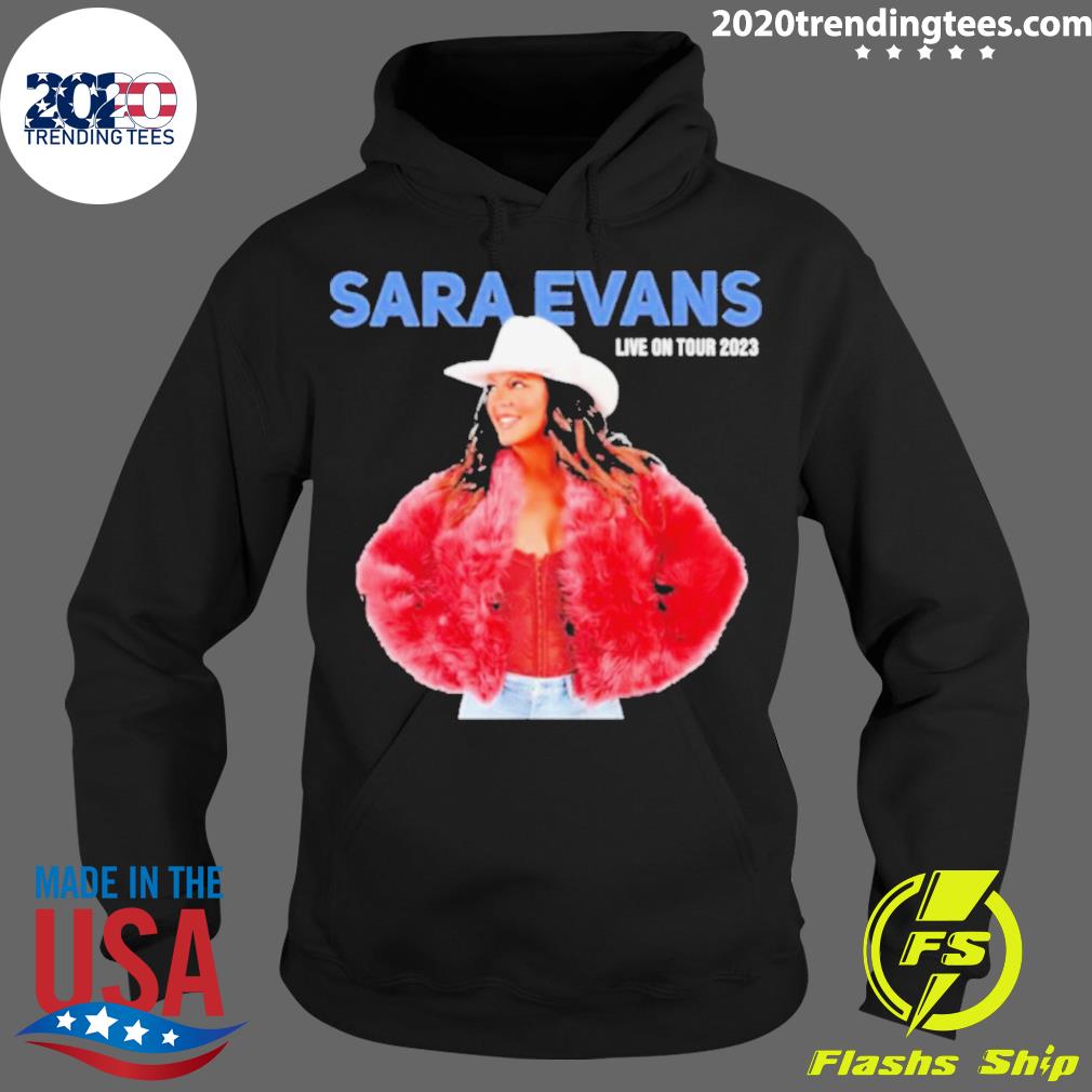 Official sara Evans Live On Tour 2023 - Adult & Kids T-Shirts, Sweatshirts & Hoodies apparel design preview 2