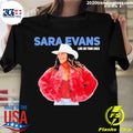 Official sara Evans Live On Tour 2023 - Adult & Kids T-Shirts, Sweatshirts & Hoodies apparel design preview 1