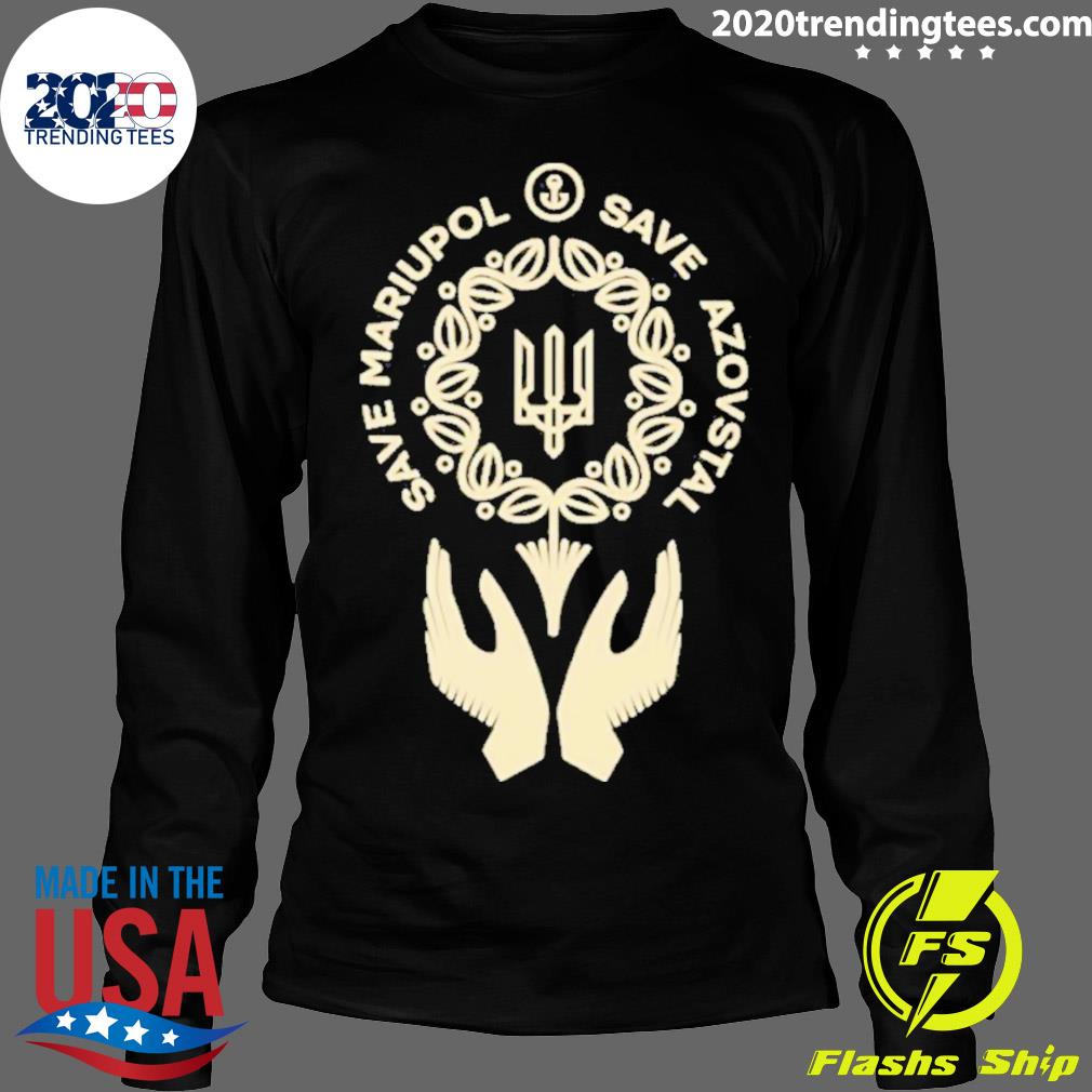 Official save Mariupol Azovstal - Adult & Kids T-Shirts, Sweatshirts & Hoodies apparel design preview 4