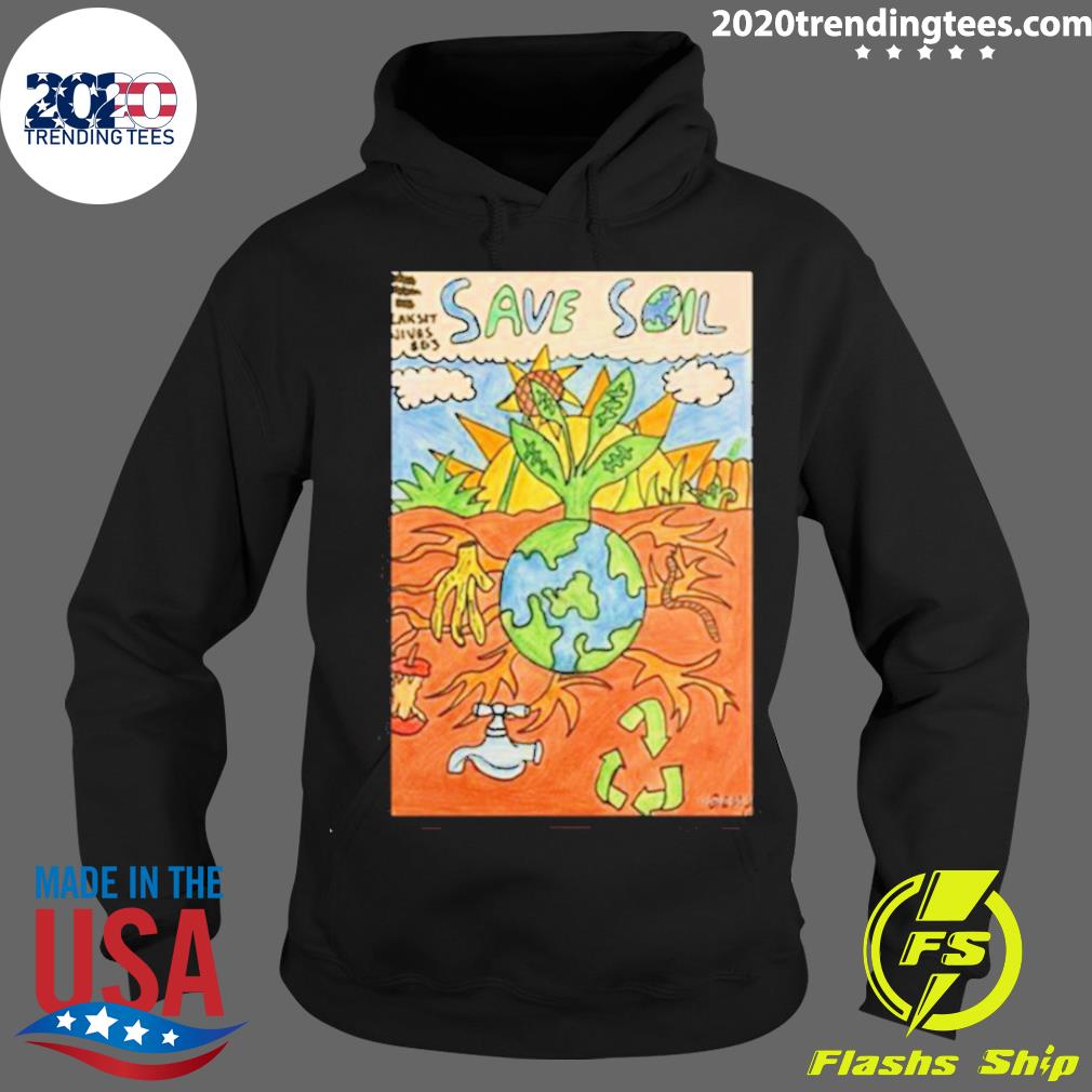 Official save Soil Orange - Adult & Kids T-Shirts, Sweatshirts & Hoodies apparel design preview 2