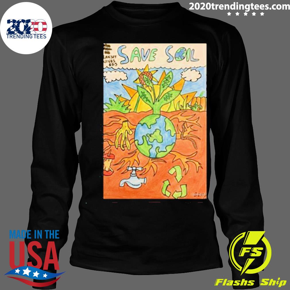 Official save Soil Orange - Adult & Kids T-Shirts, Sweatshirts & Hoodies apparel design preview 4