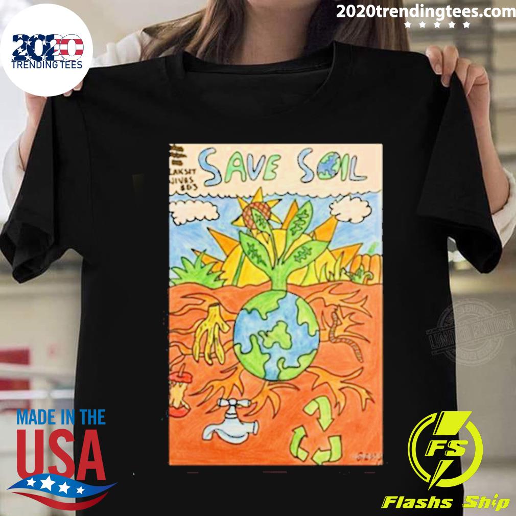Official save Soil Orange - Adult & Kids T-Shirts, Sweatshirts & Hoodies apparel design preview 1